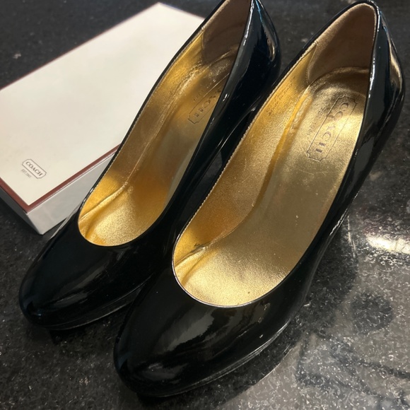 Coach Black Pumps - Picture 1 of 9